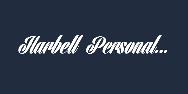 Harbell Personal free font