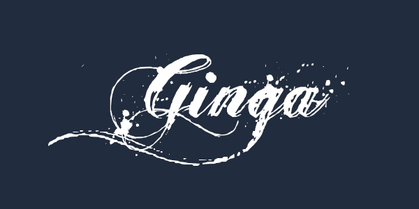 Ginga free font