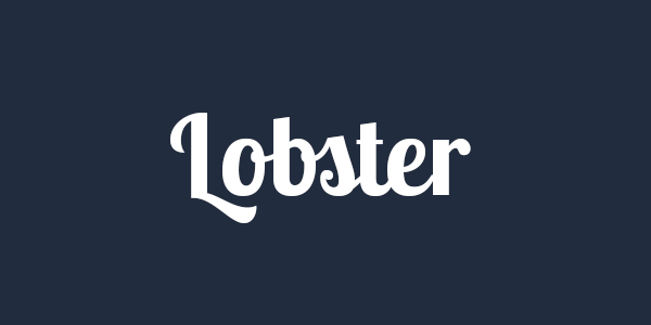lobster two free font
