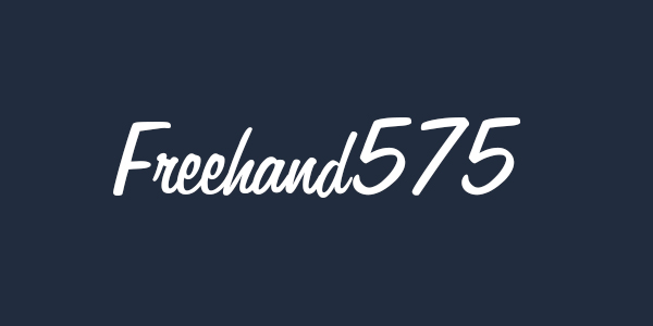 Freehand575 Free font