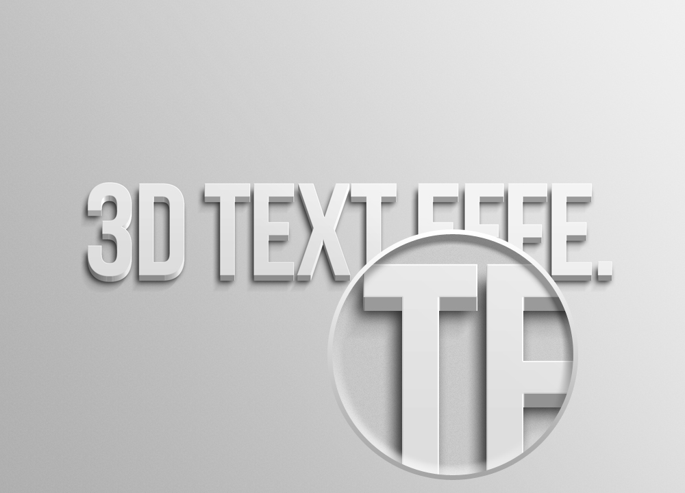 3D Text Effect - thumb