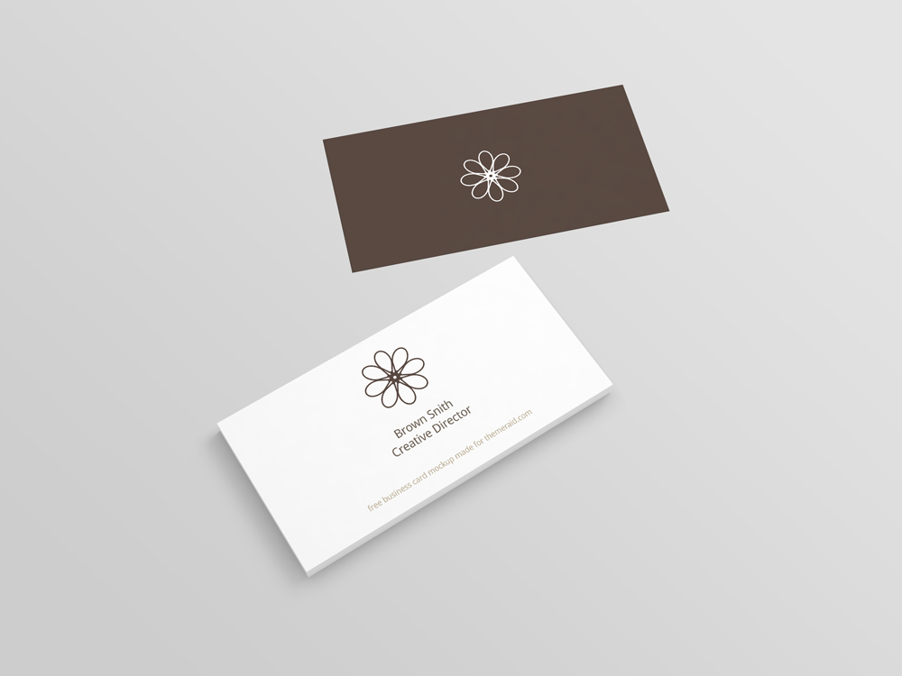 Business Card Mockup PSD