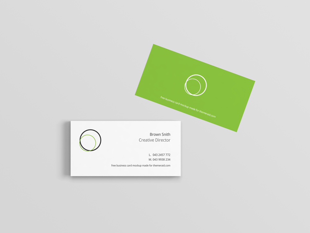 Business Card Mockup