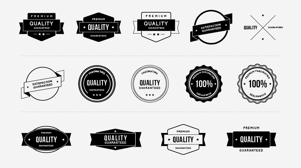 Free Quality Badges