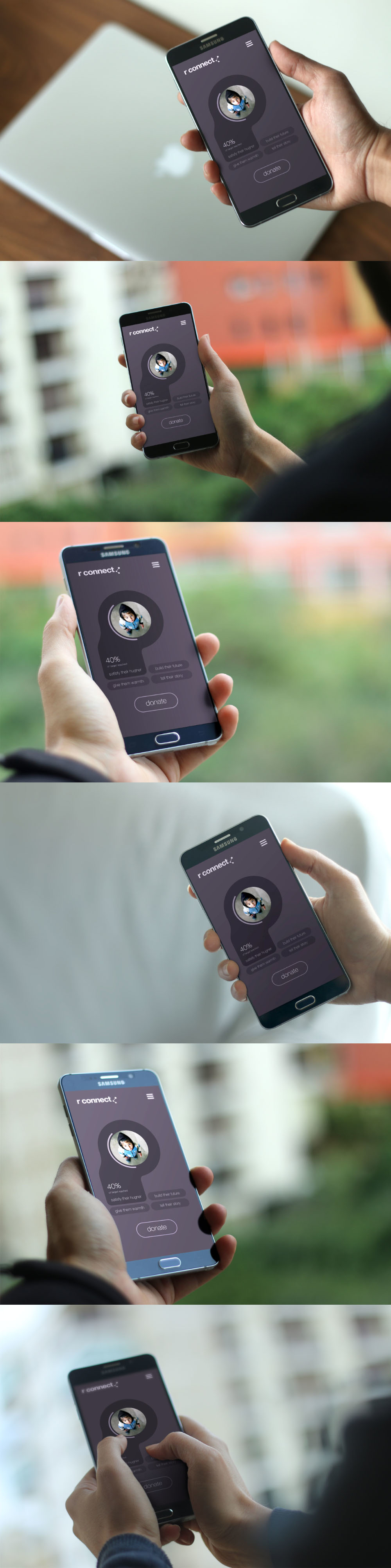 Android App Device Mockup