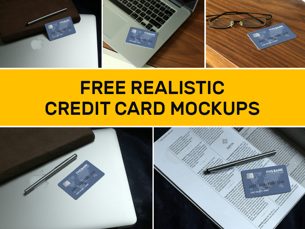 Credit Card Mockups