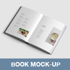 free book mockup